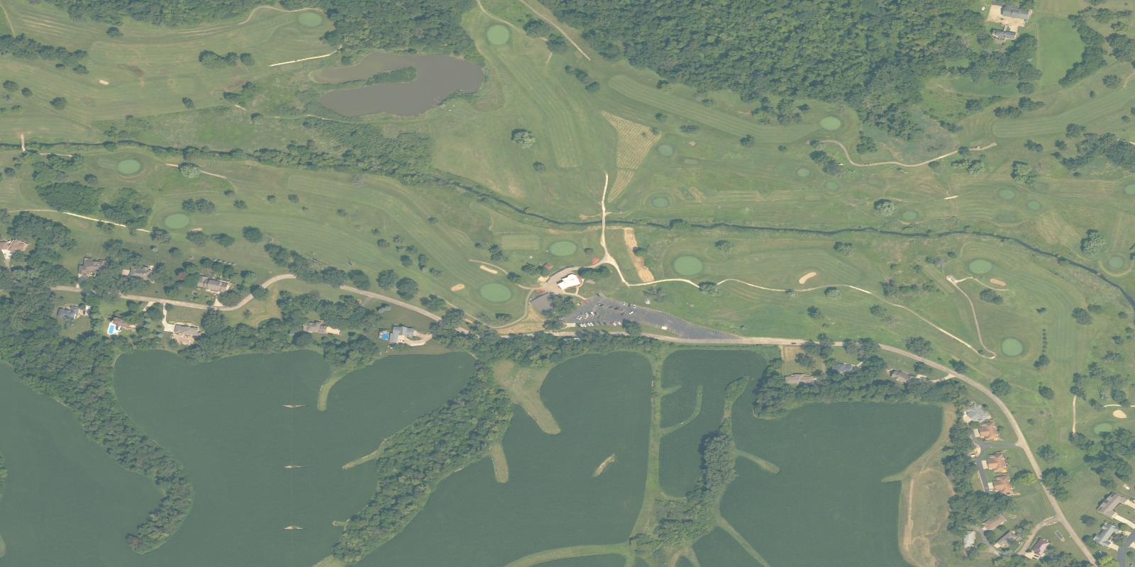 Satellite view of Valley Oaks Golf Club