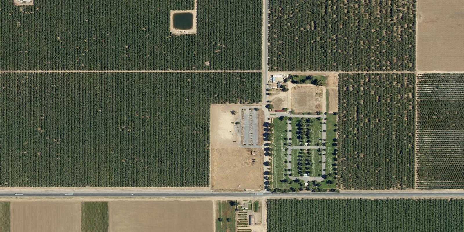 Satellite view of Valley Rose Golf Course