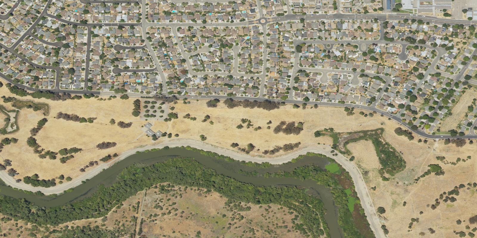 Satellite view of Van Buskirk Municipal Golf Course