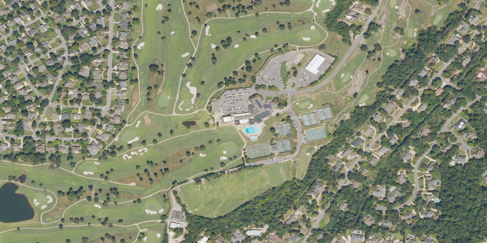 Satellite view of Vestavia Country Club