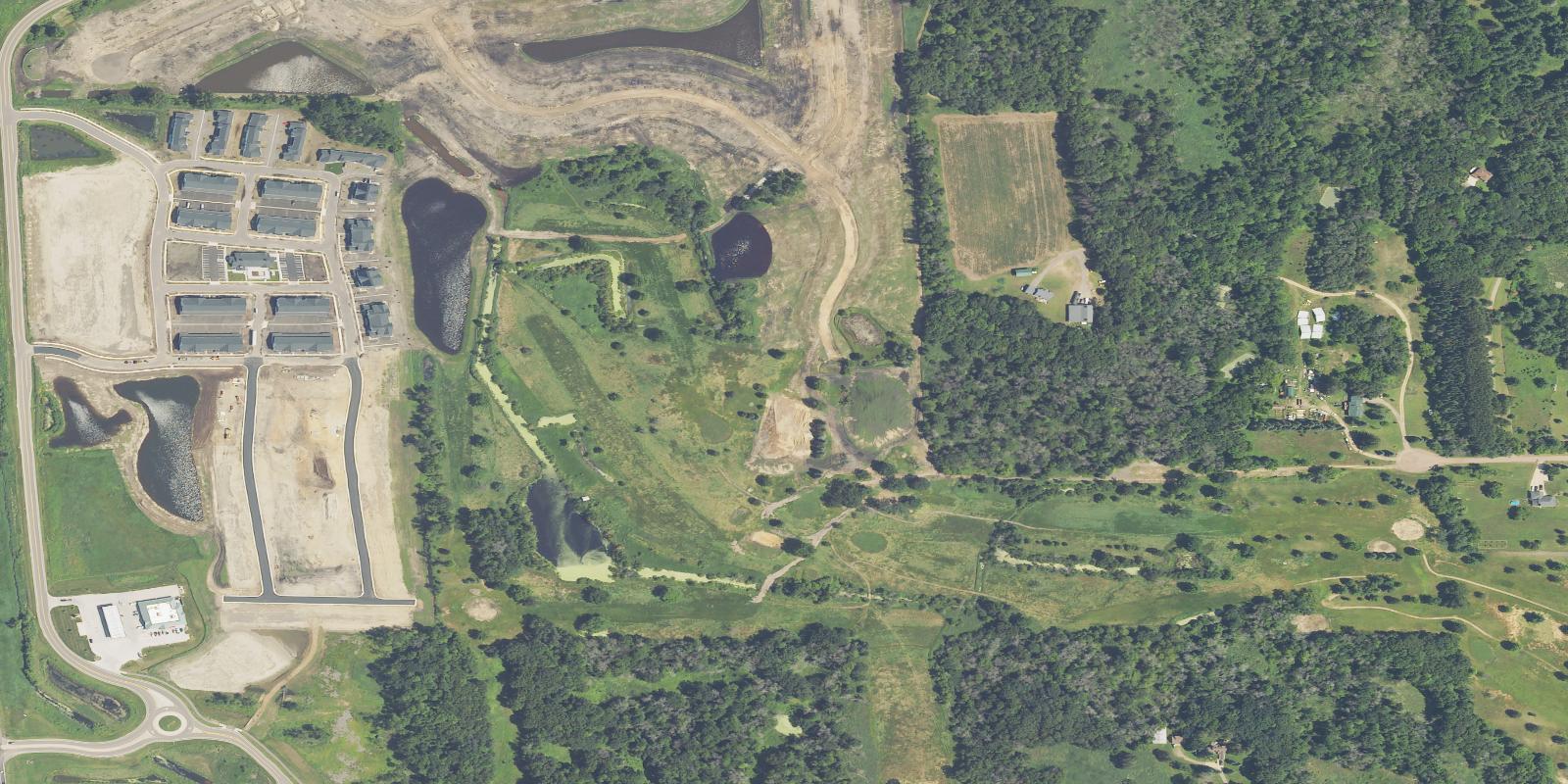 Satellite view of Viking Meadows Golf Club