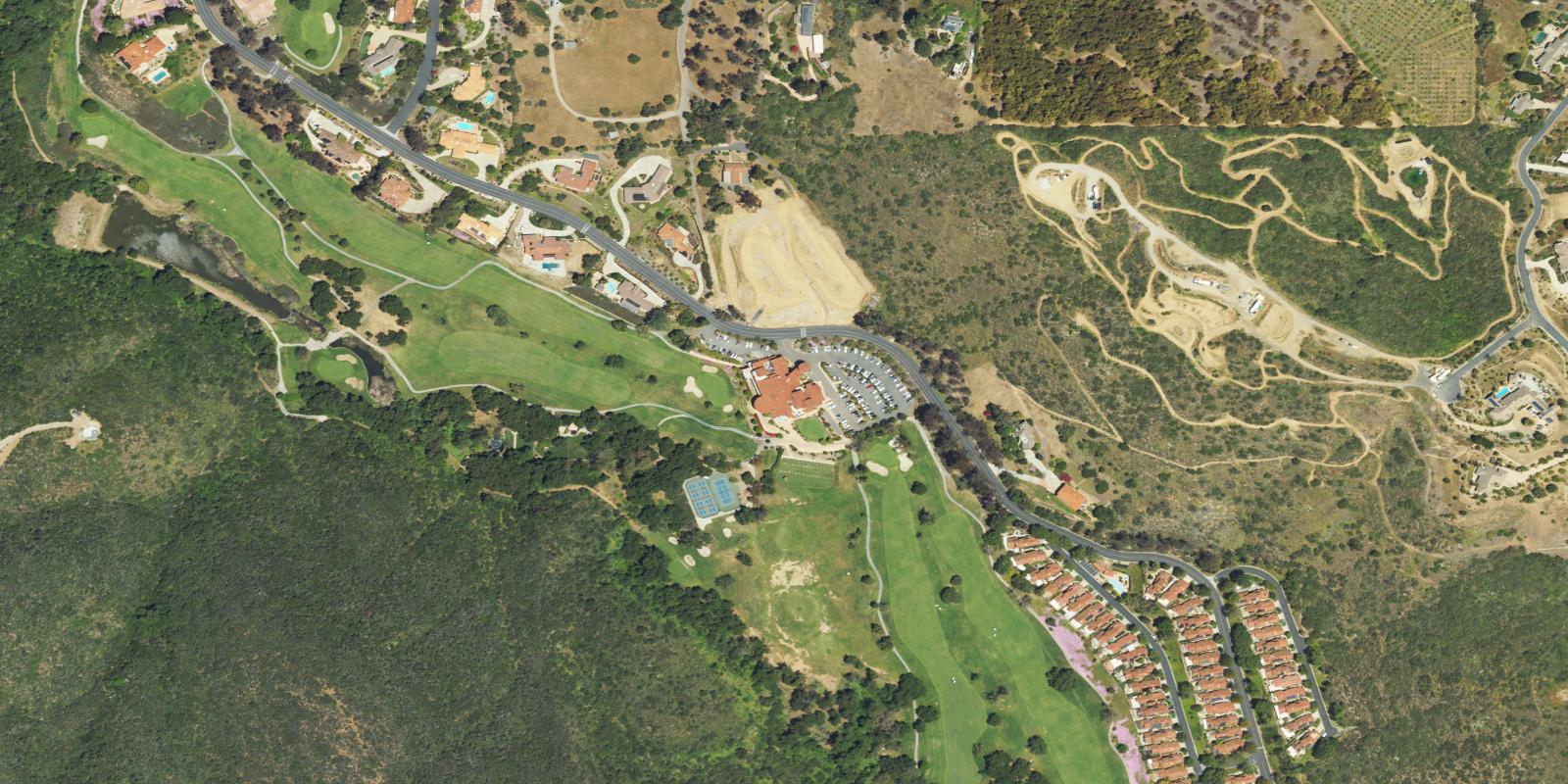 Satellite view of Vista Valley Country Club