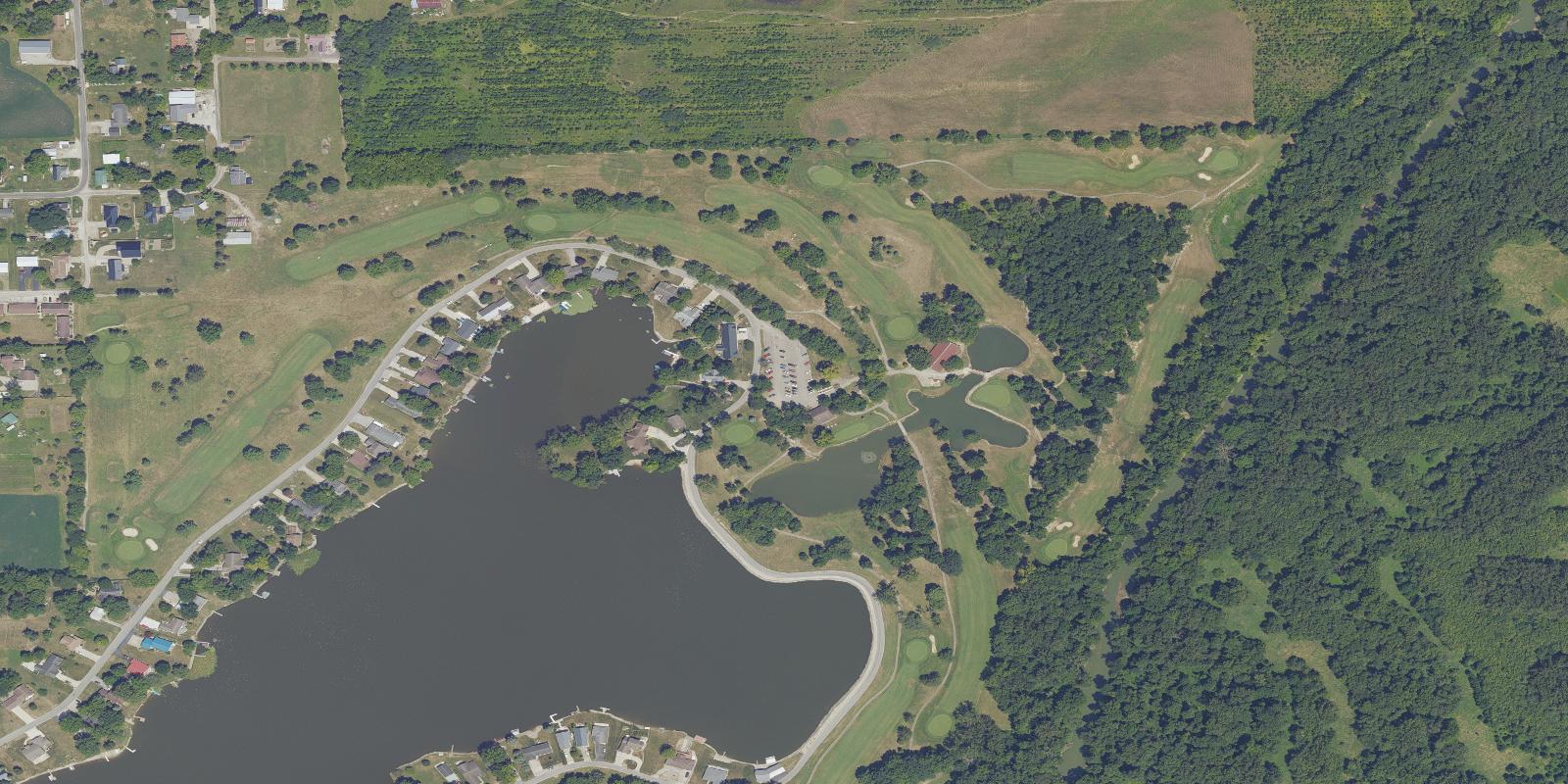 Satellite view of Wabash Valley Golf Club