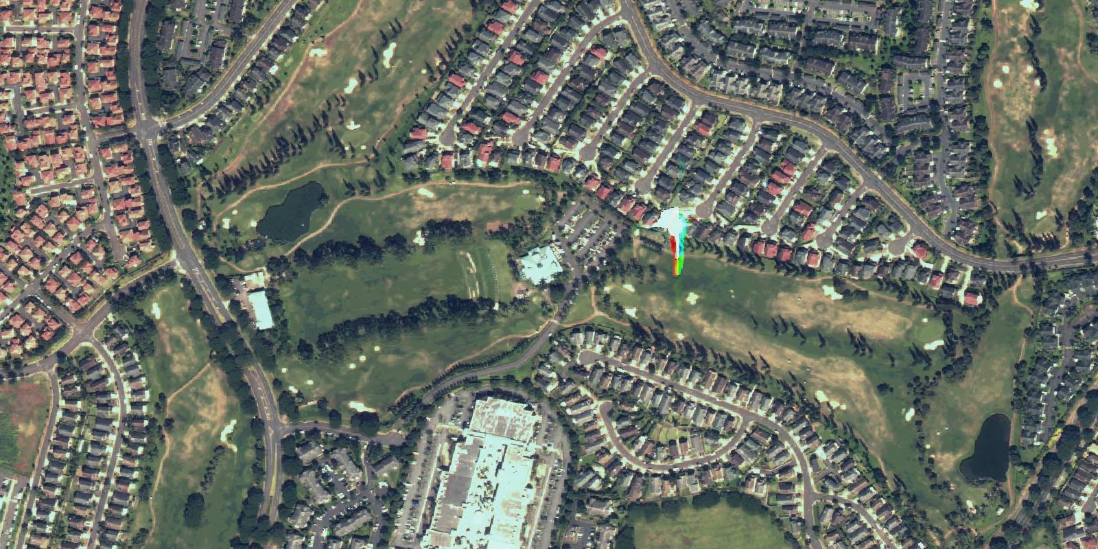 Satellite view of Waikele Country Club