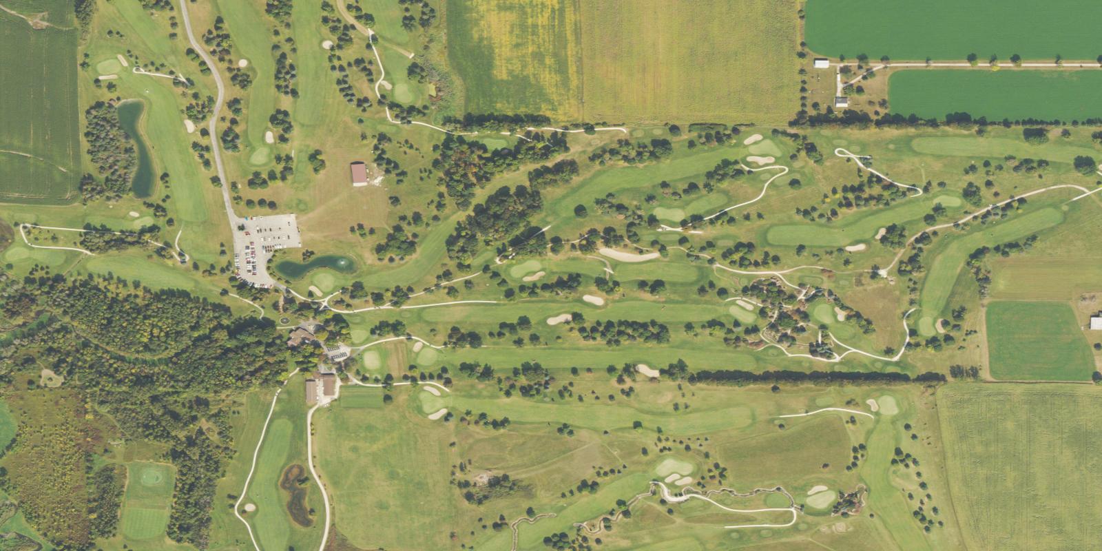 Satellite view of Wander Springs Golf Course