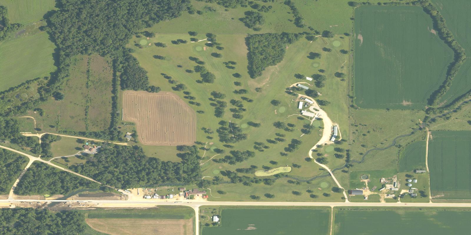 Satellite view of Wapsi Oaks Country Club