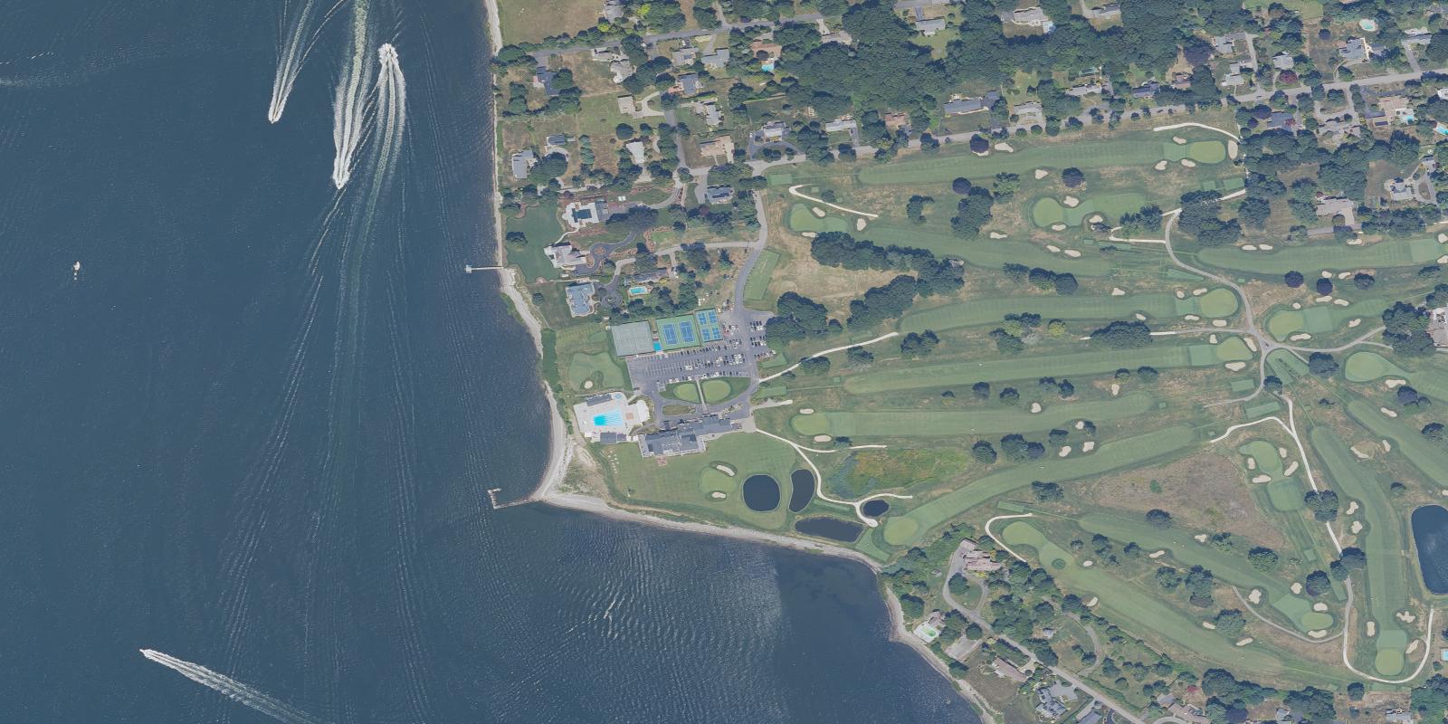 Satellite view of Warwick Country Club