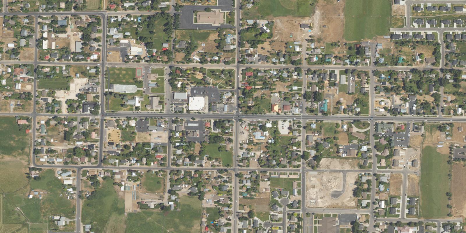 Satellite view of Wasatch Mt. State Park Golf Course - Mountain