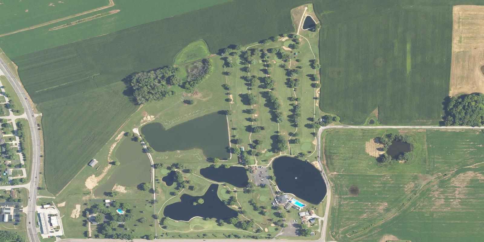 Satellite view of Waterloo Country Club