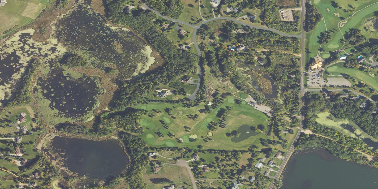 Satellite view of Waters Edge Gold Course