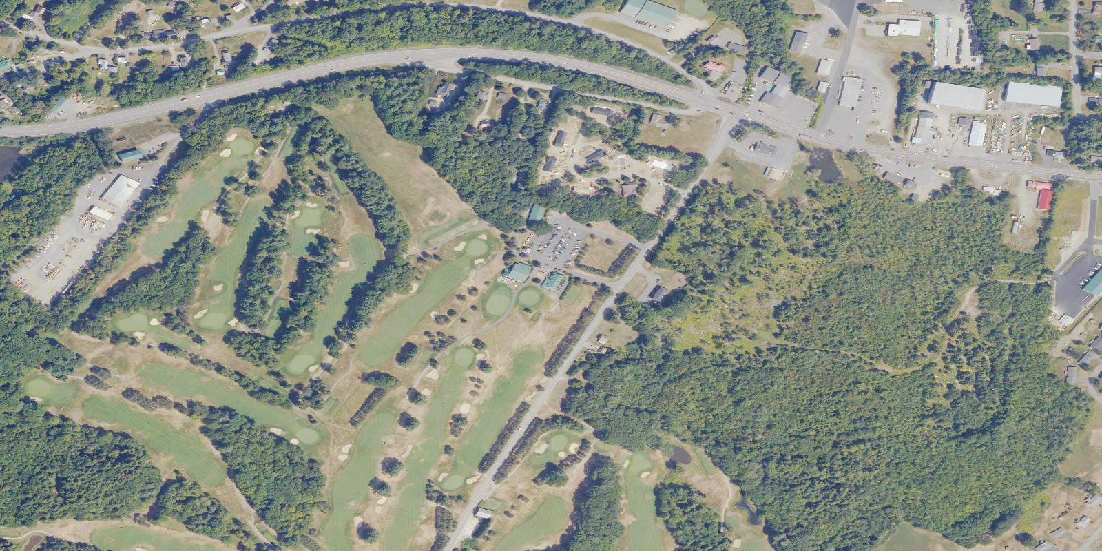Satellite view of Waterville Country Club