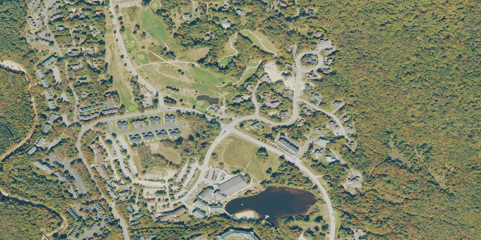 Satellite view of Waterville Valley Golf Club