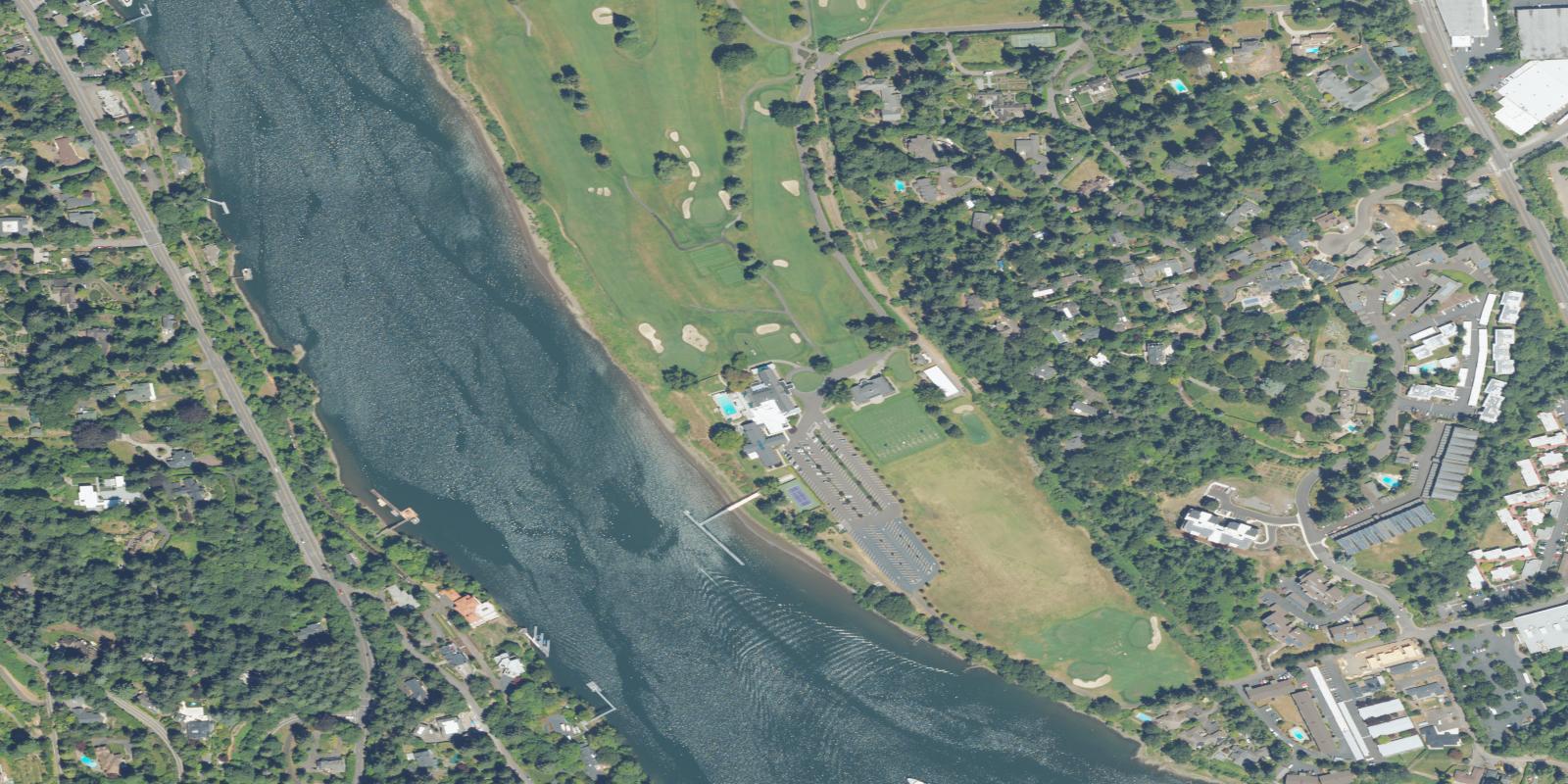 Satellite view of Waverley Country Club