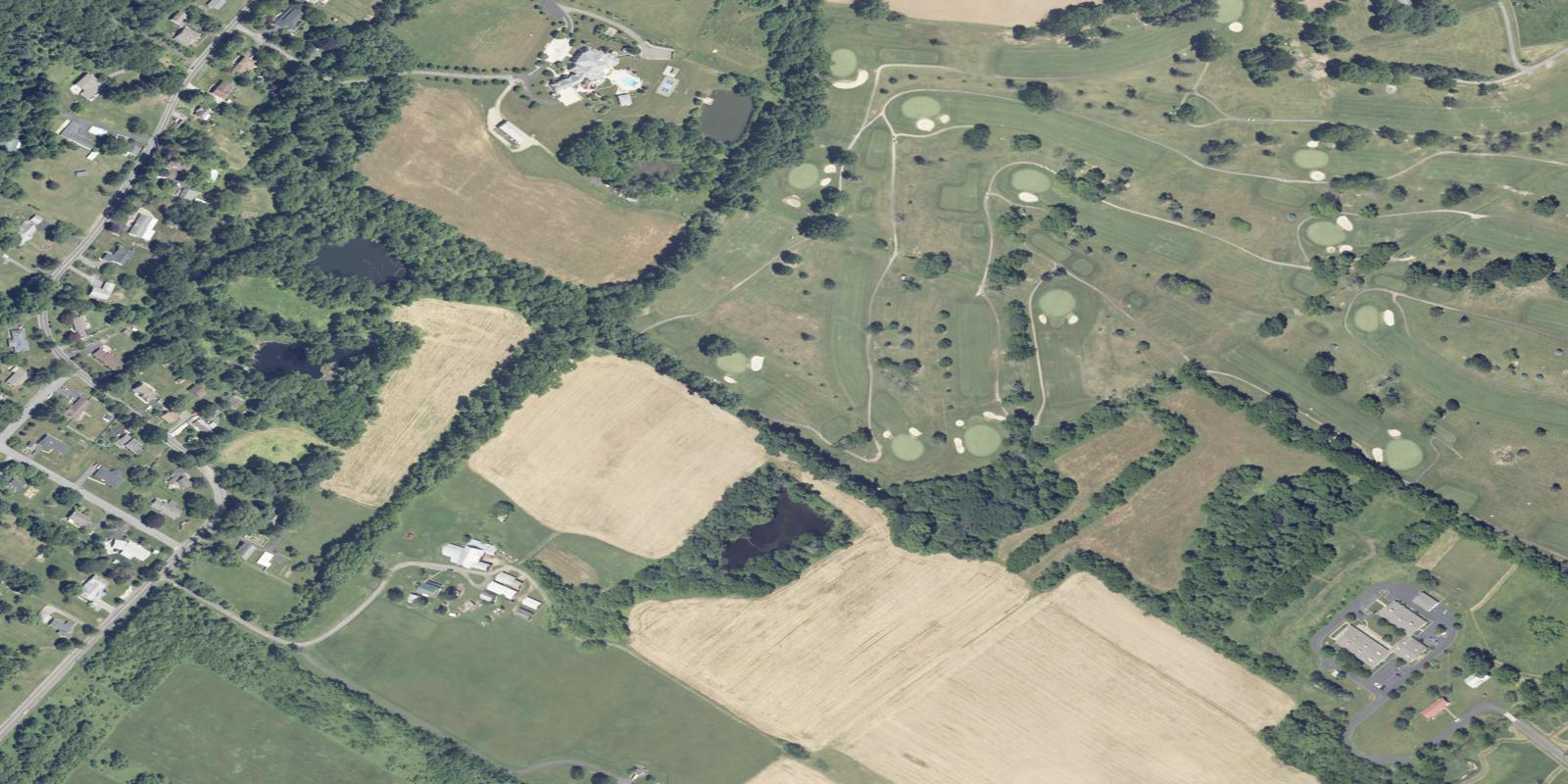 Satellite view of Wedgewood Golf Club Pine Course
