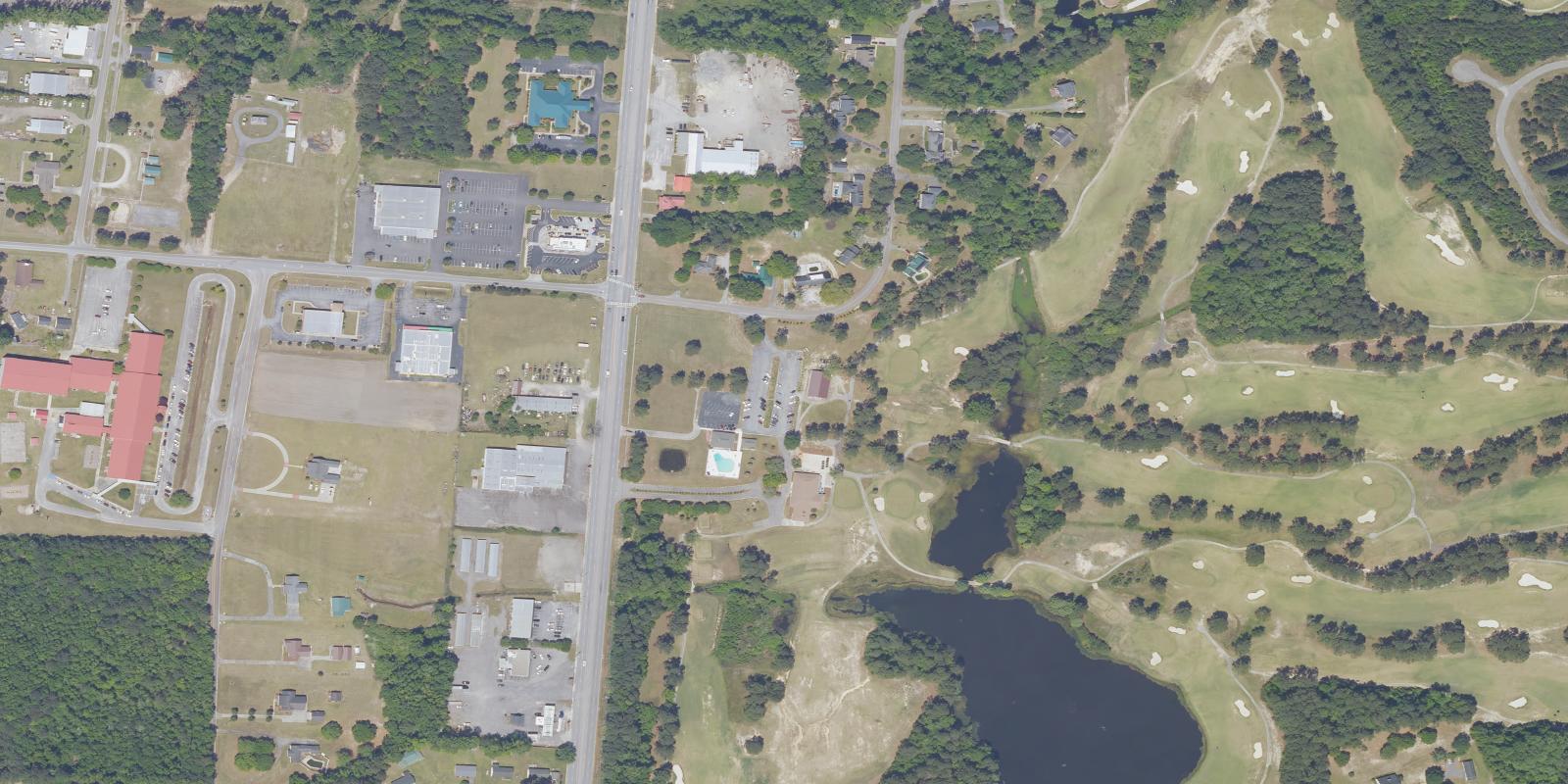 Satellite view of Wellman Golf Club