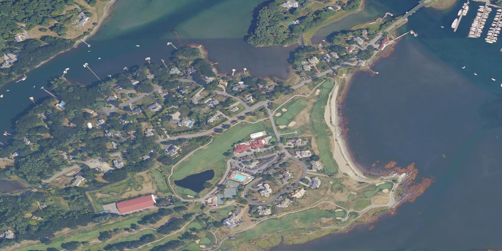 Satellite view of Wentworth By-The-Sea