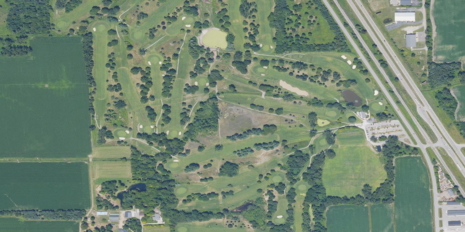 Satellite view of West Ottawa Golf Course