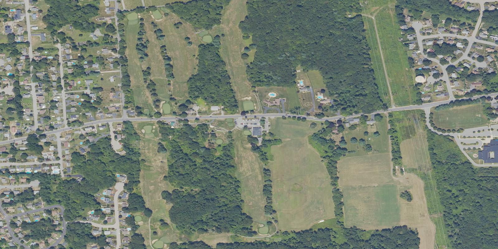 Satellite view of West Warwick Country Club