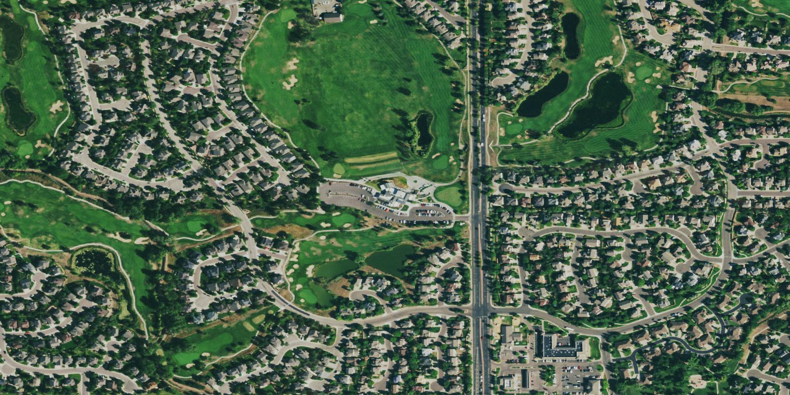Satellite view of West Woods Golf Club