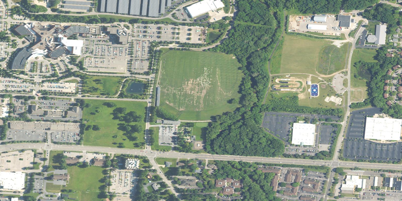 Satellite view of Westerville Golf Center