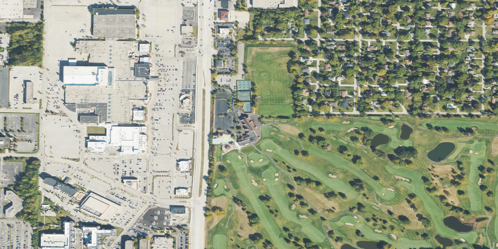 Satellite view of Westmoor