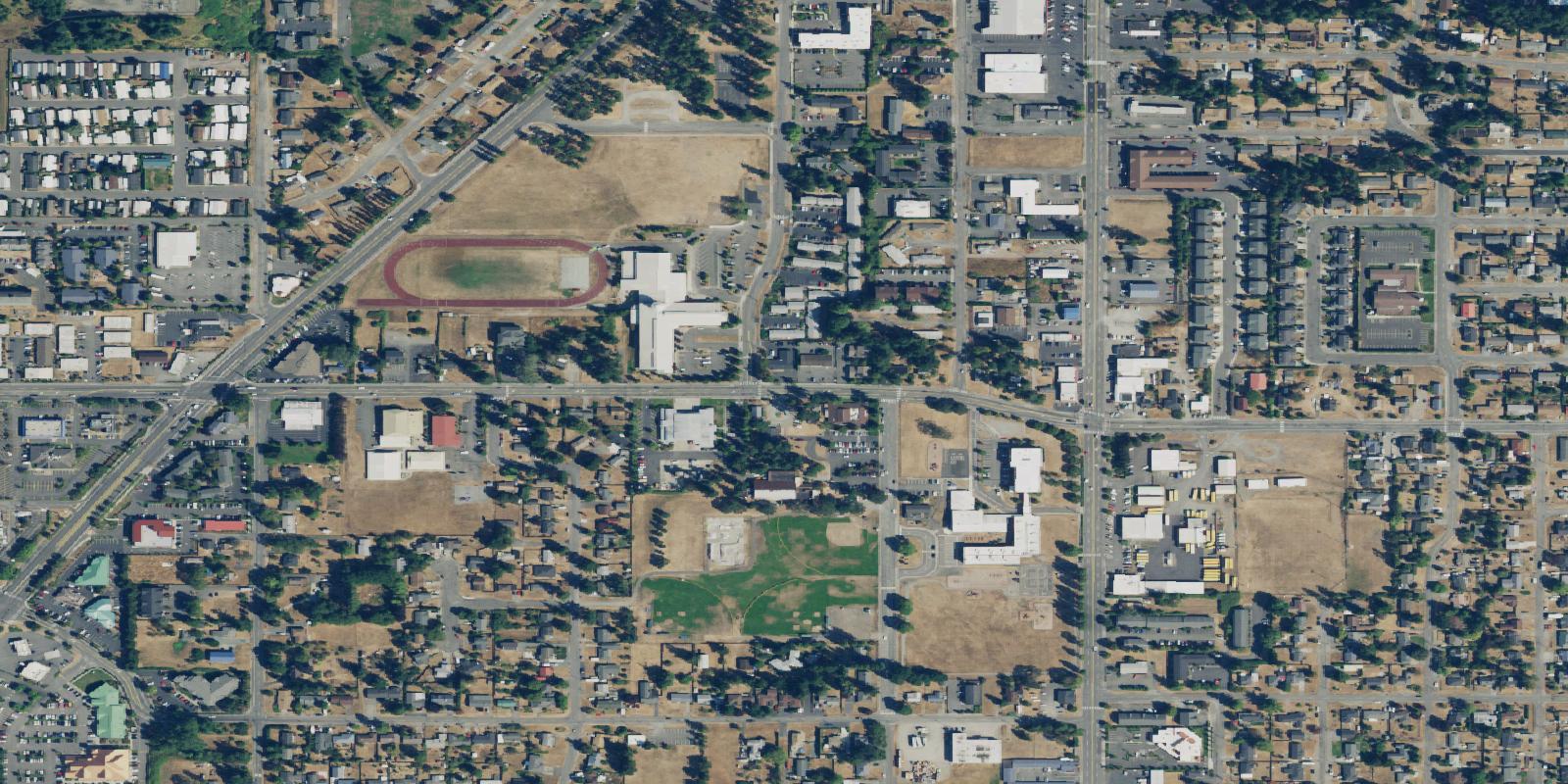 Satellite view of Whidbey