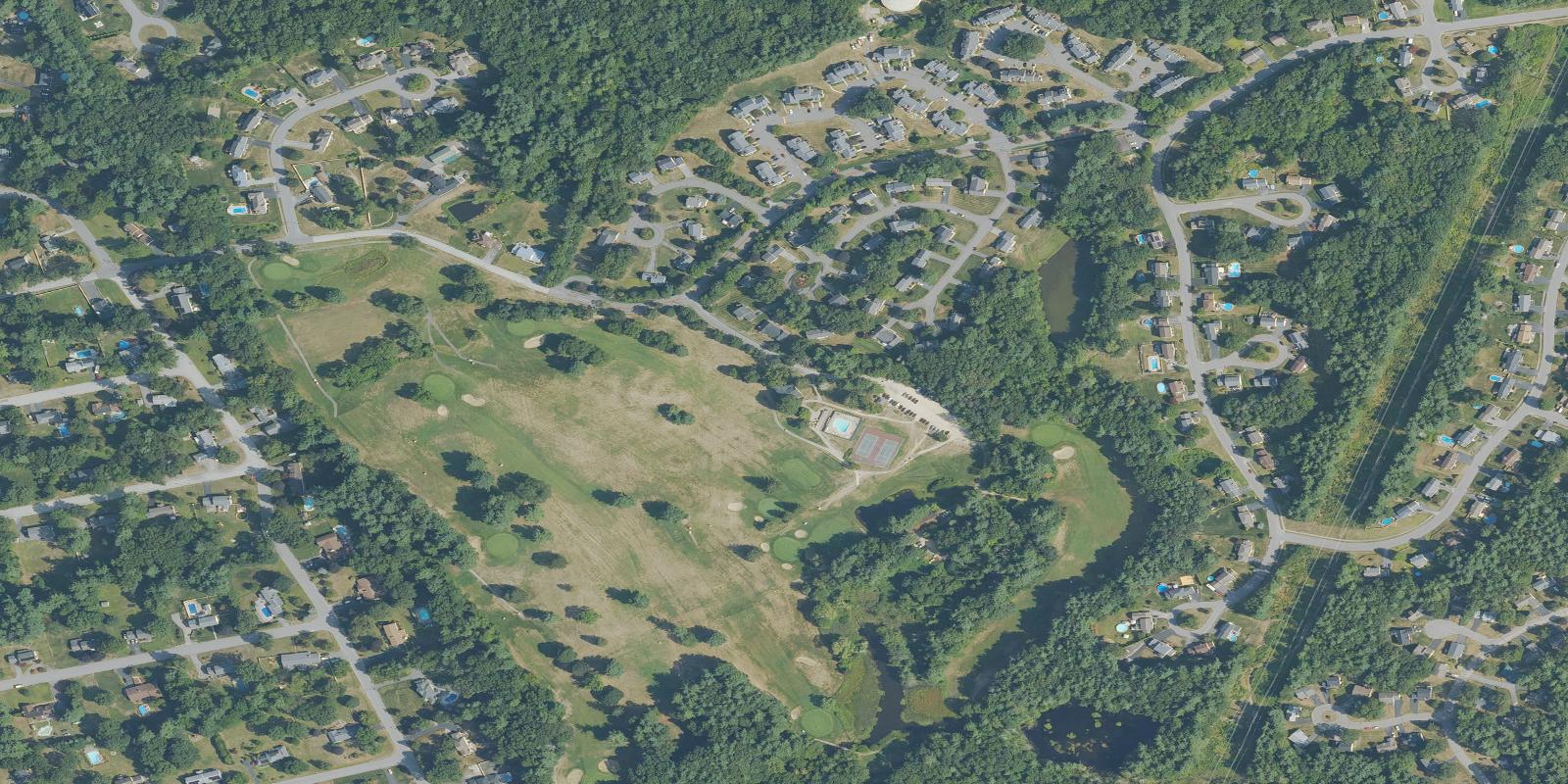 Satellite view of Whip-Poor-Will Golf Club