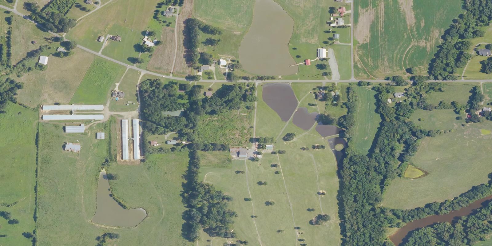 Satellite view of Whippoorwill Golf Course