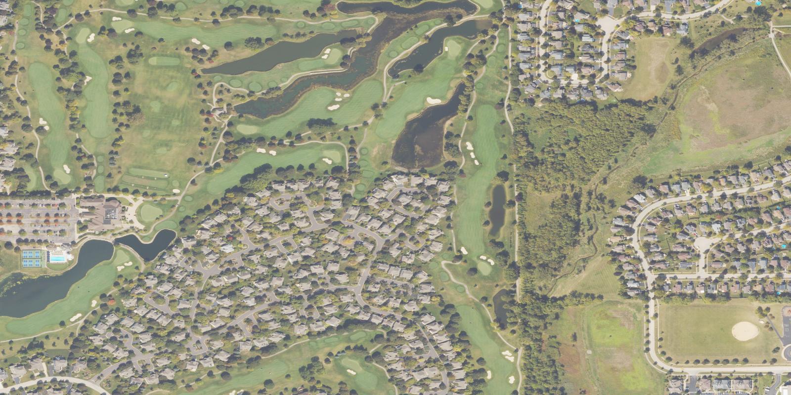 Satellite view of Whisper Creek Country Club