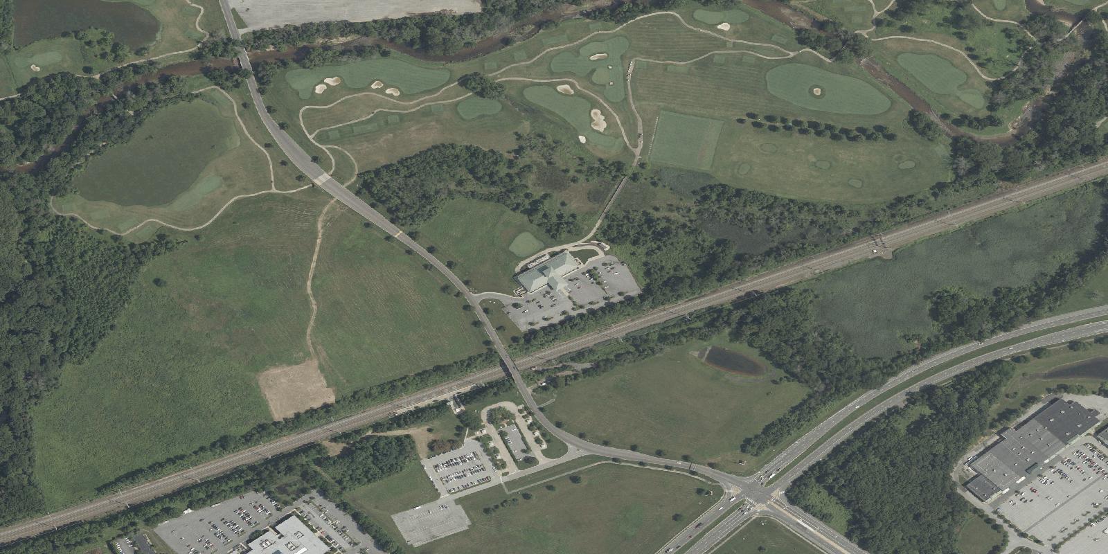 Satellite view of White Clay Creek Country Club