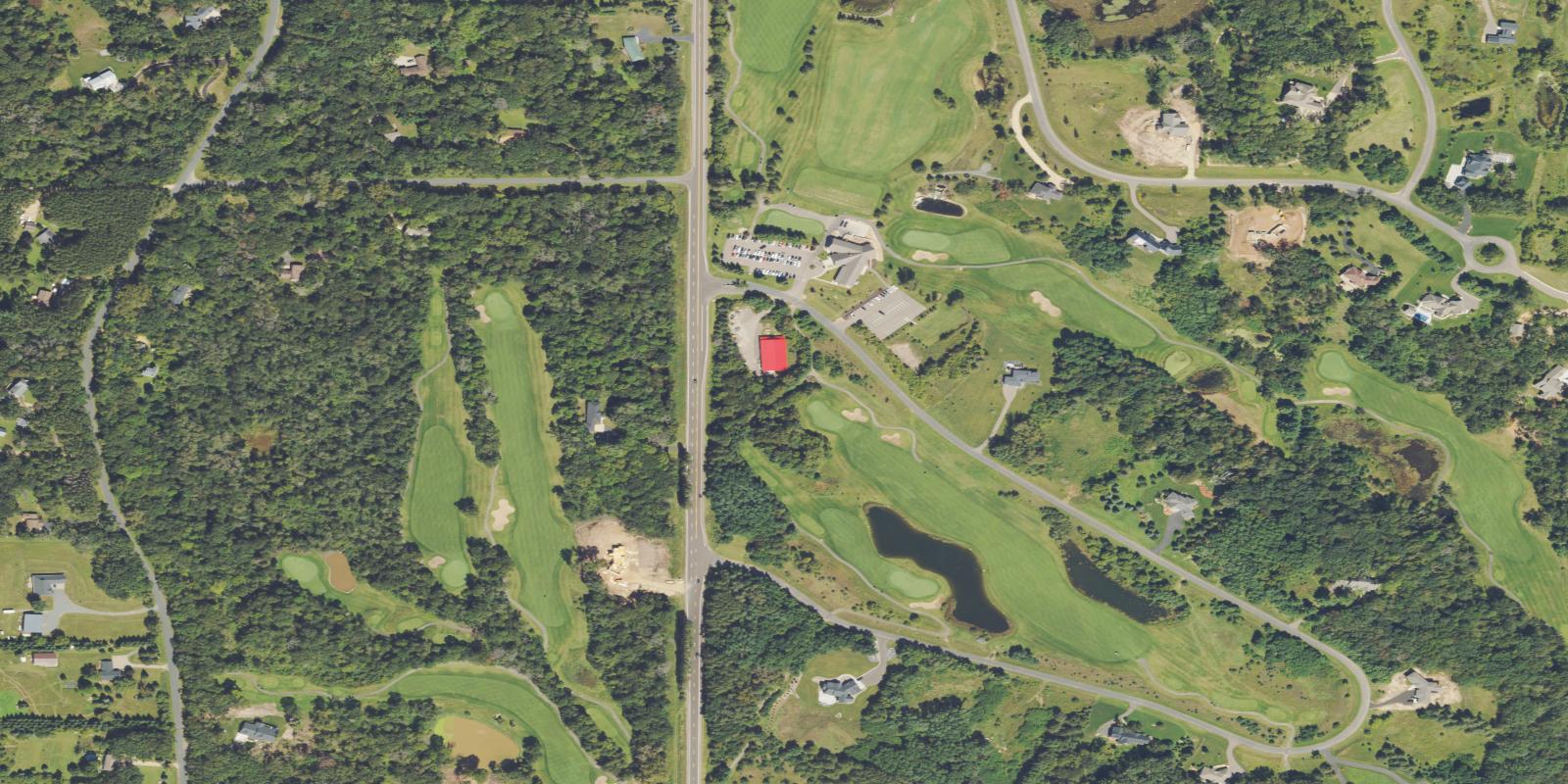 Satellite view of White Eagle Golf Club