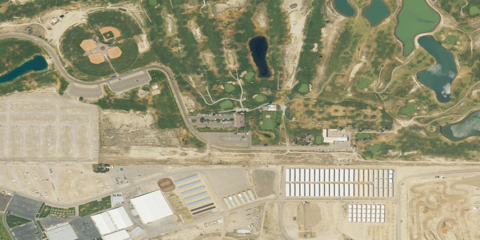 Satellite view of White Mountain Golf Course
