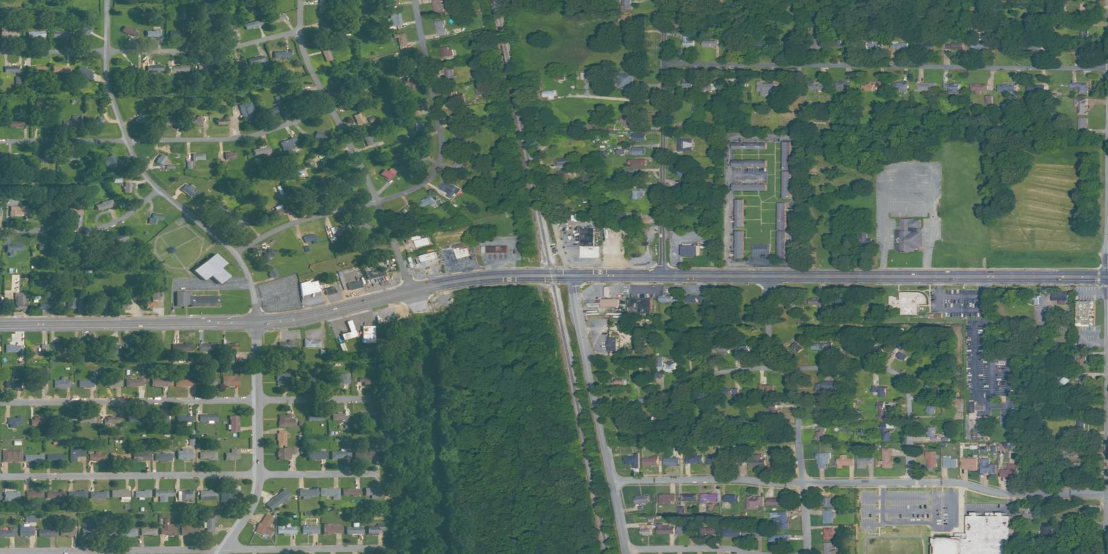 Satellite view of Whitehaven