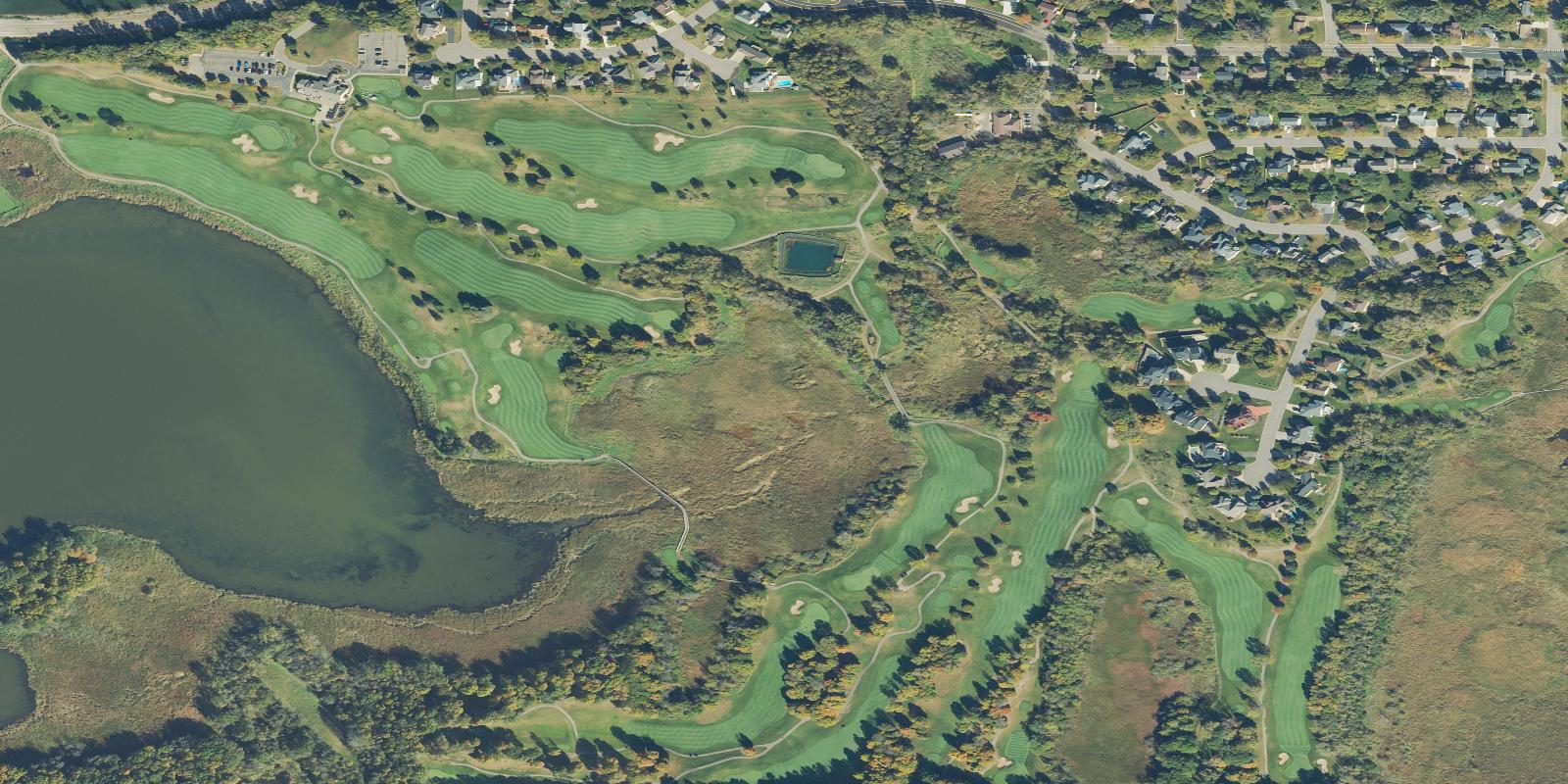 Satellite view of Wild Marsh Golf Club