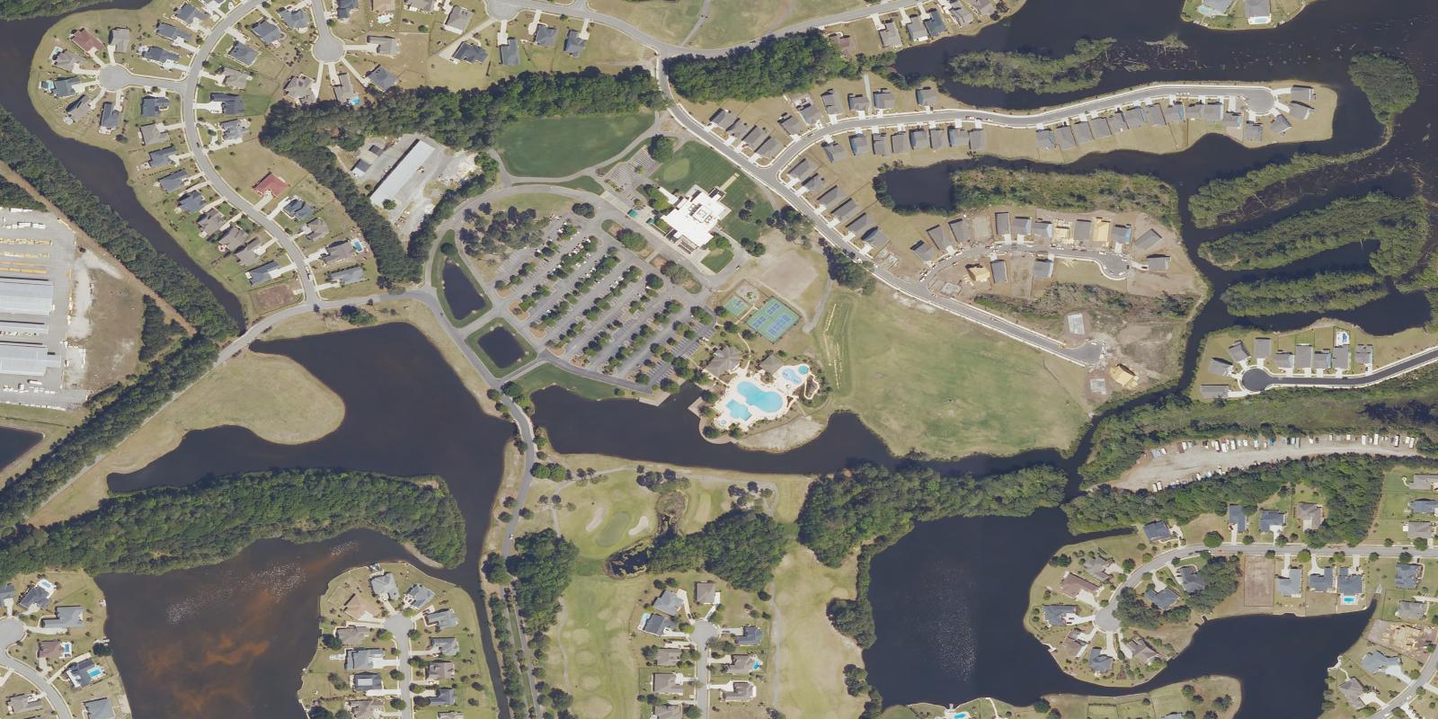 Satellite view of Wild Wing Plantation Hummingbird Course