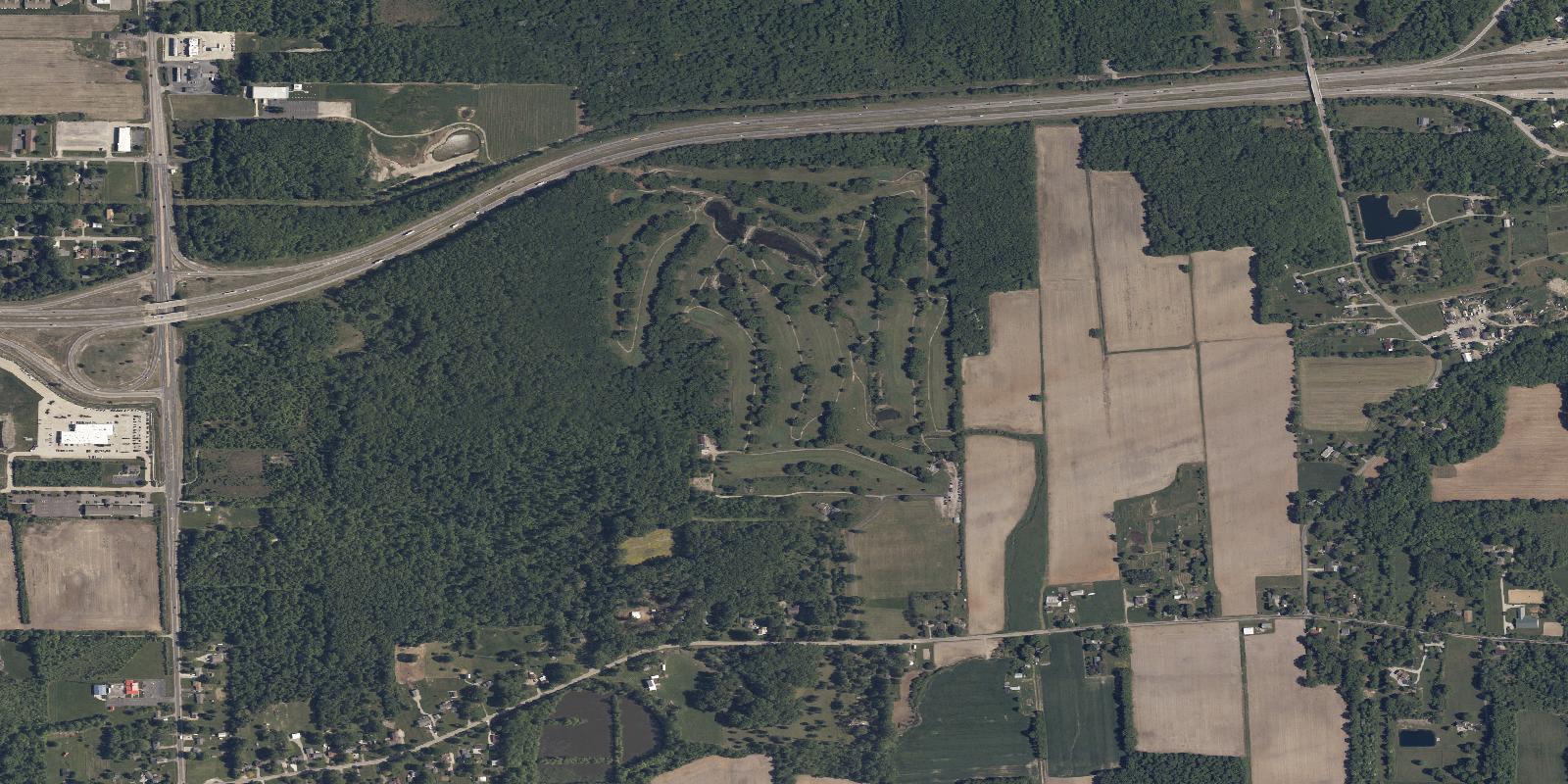 Satellite view of Willow Creek Golf