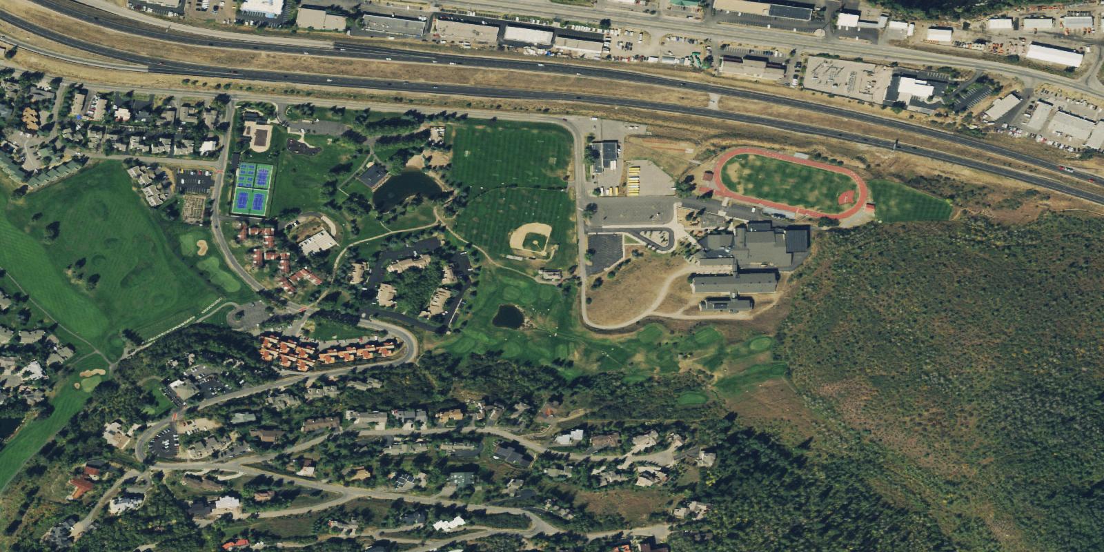 Satellite view of Willow Creek Par 3