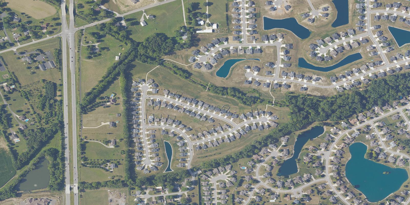Satellite view of Willow Ridge Golf Club