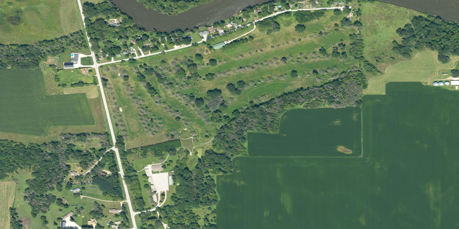 Satellite view of Willow Ridge Golf Course