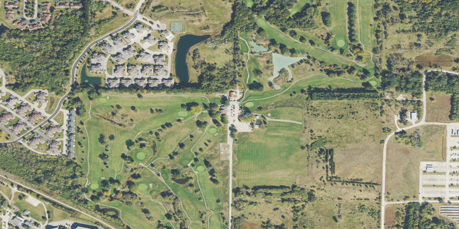 Satellite view of Willow Run Golf Club