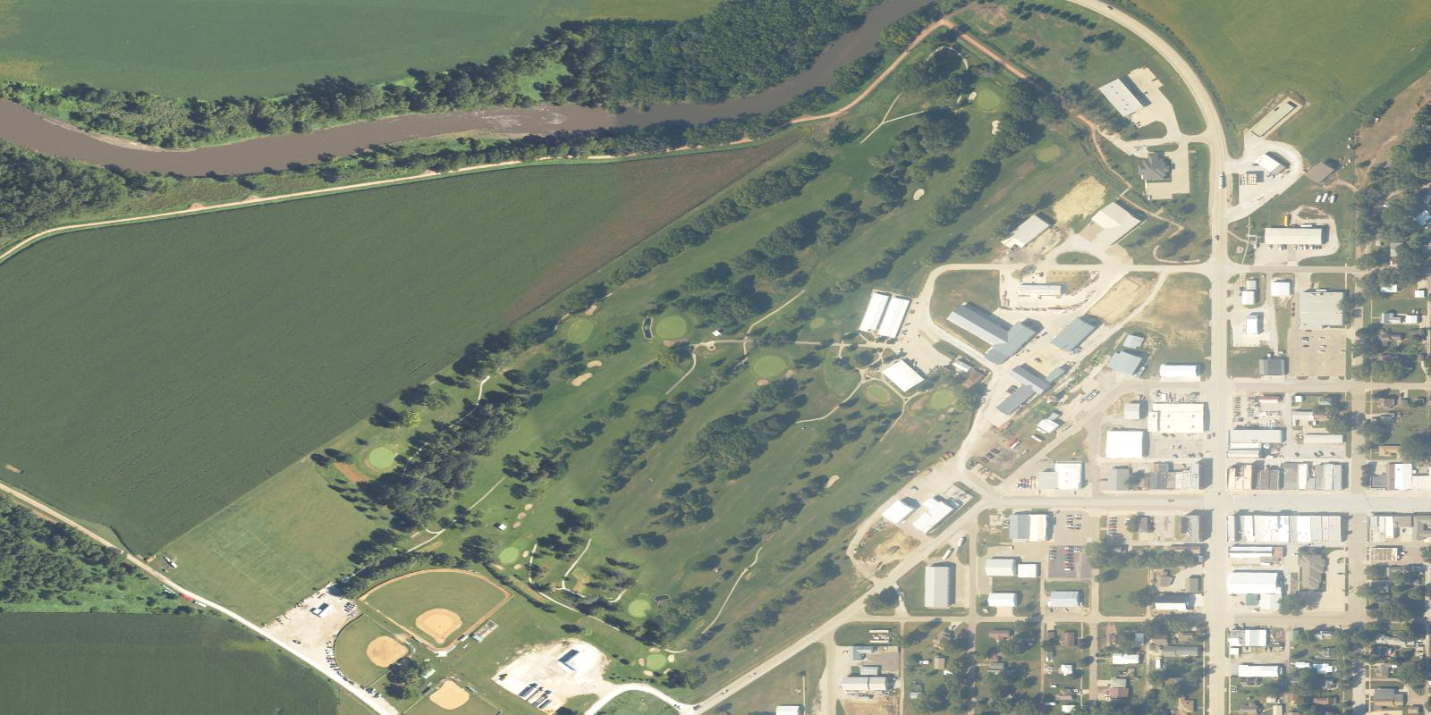 Satellite view of Willow Vale Golf Club