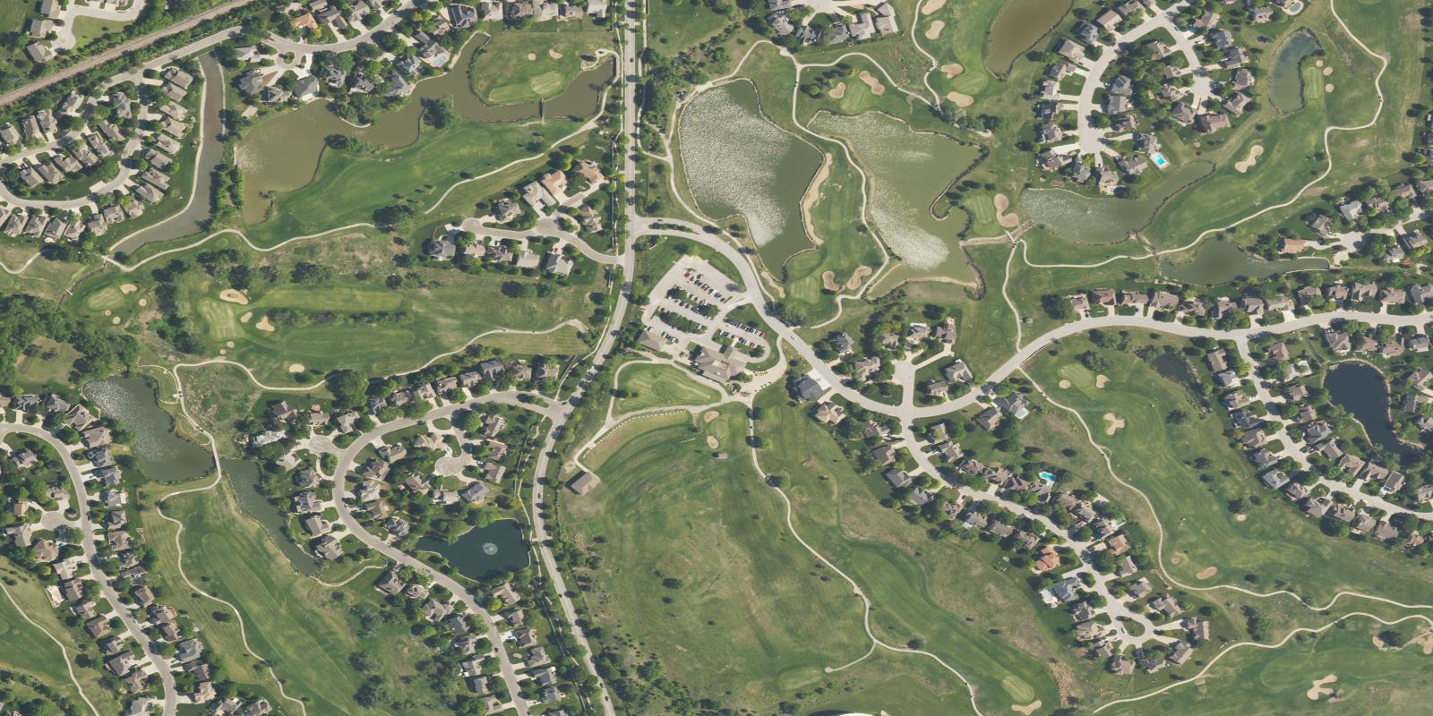 Satellite view of Willowbend Golf Club