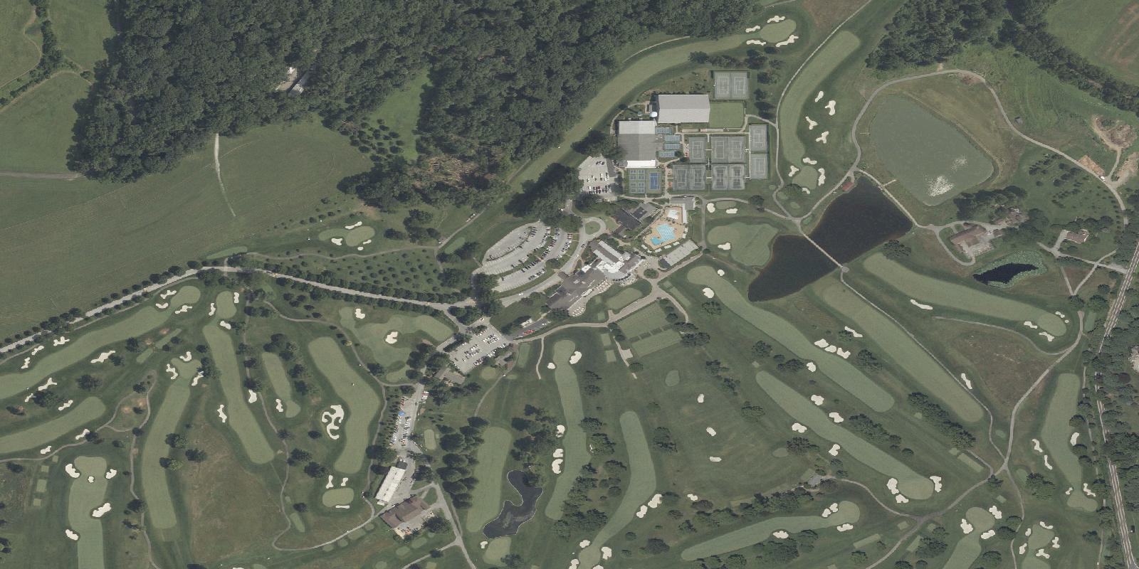 Satellite view of Wilmington Country Club