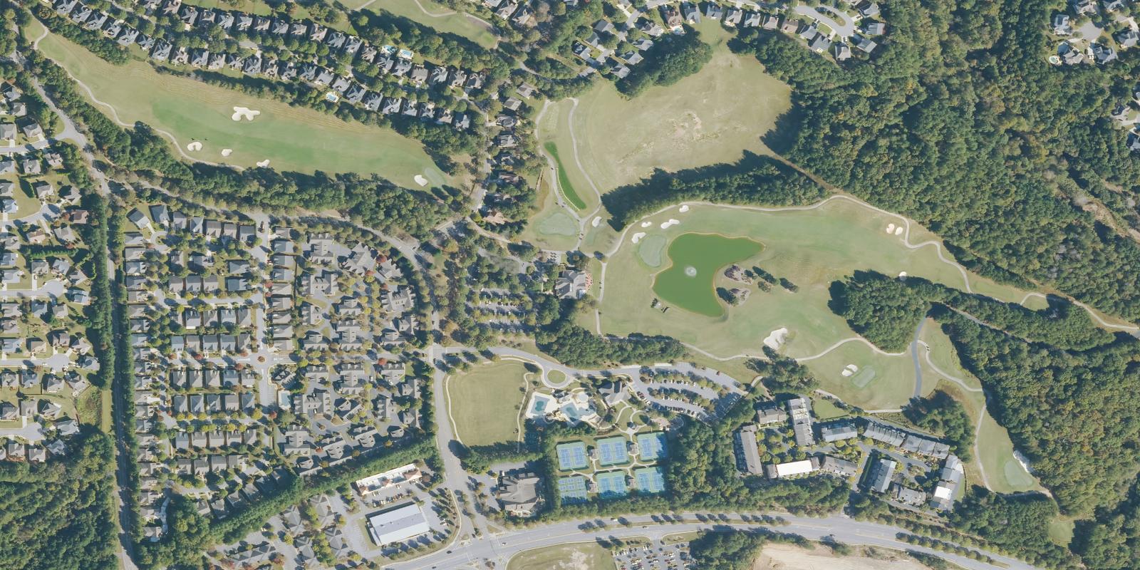 Satellite view of Windermere Golf Club