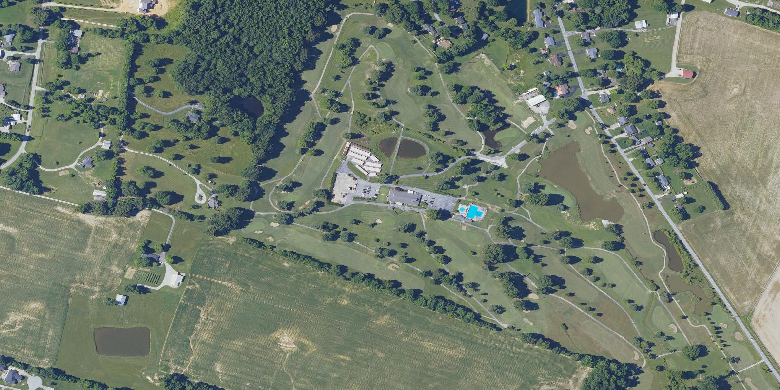 Satellite view of Windridge Country Club