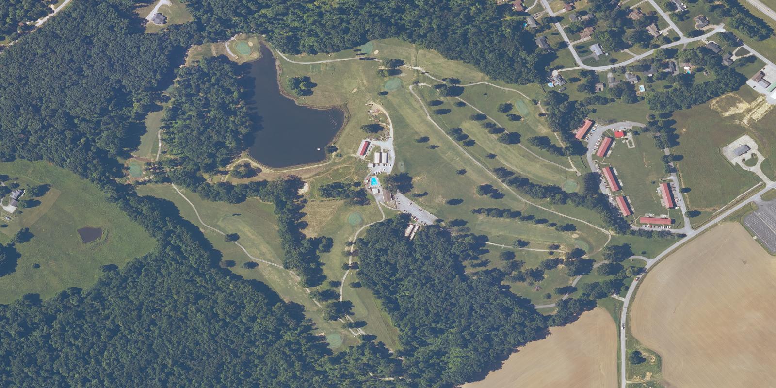 Satellite view of Windward Heights Country Club