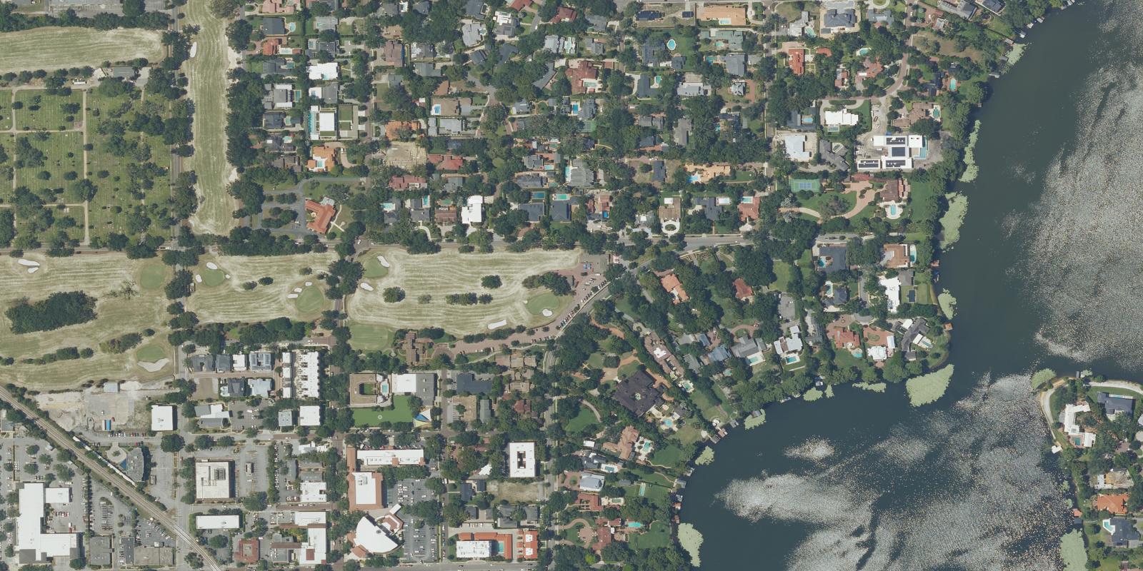 Satellite view of Winter Park Golf Course