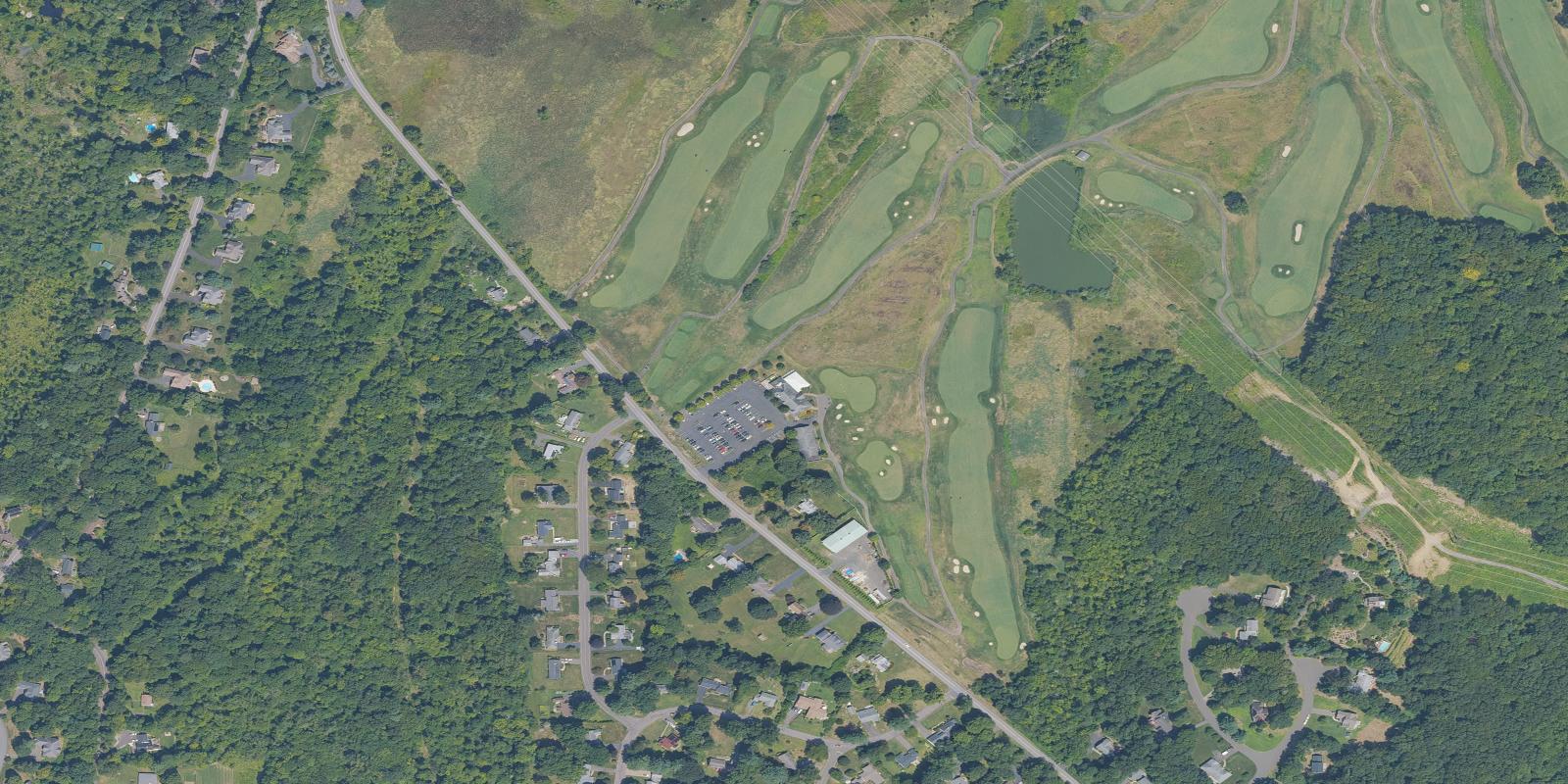 Satellite view of Wintonbury Hills Golf Course