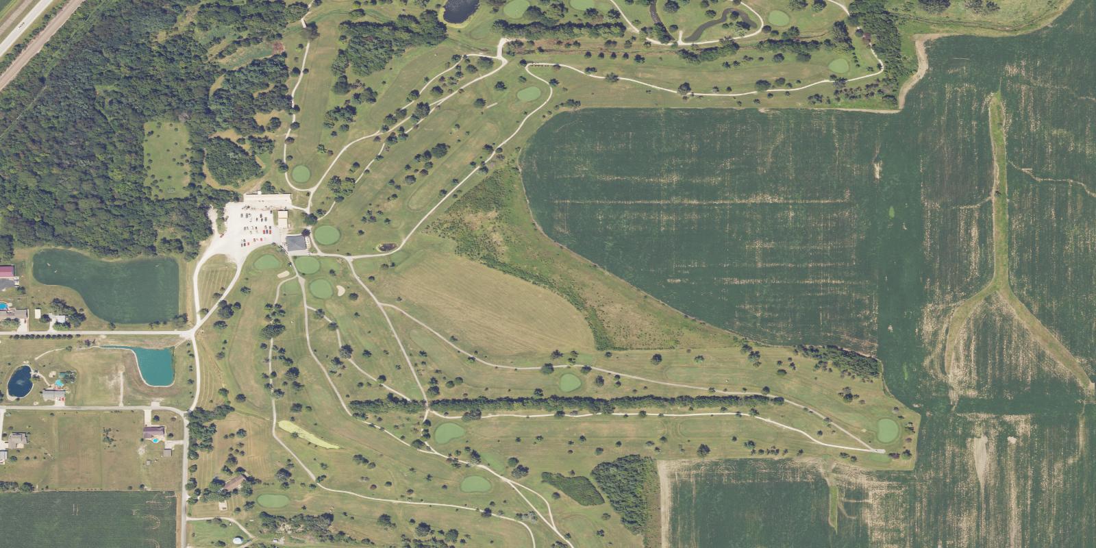Satellite view of Wolf Creek Golf Club