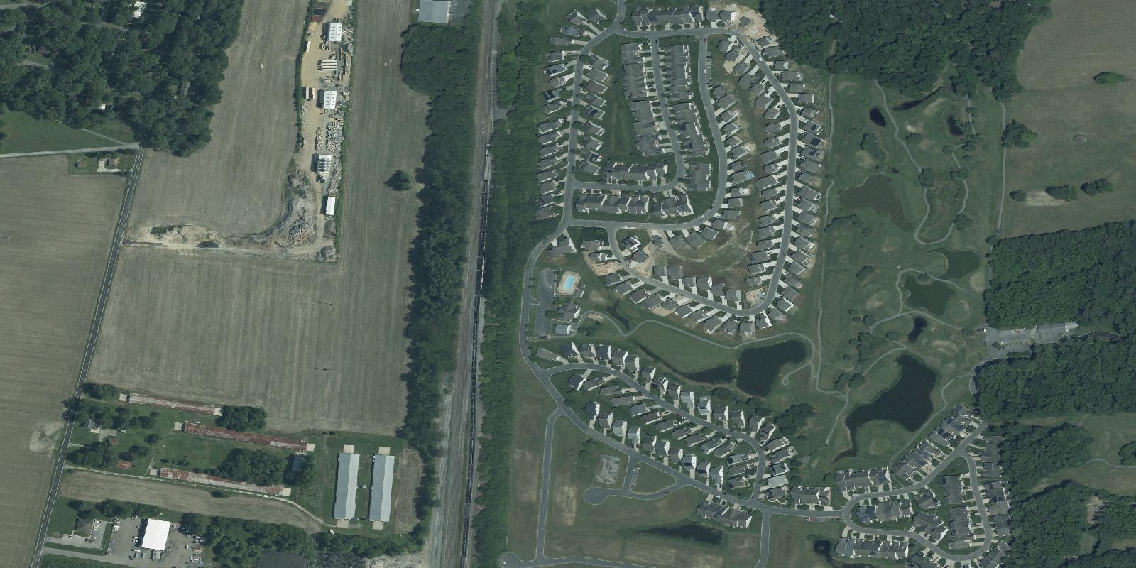 Satellite view of Wood Creek Golf Links